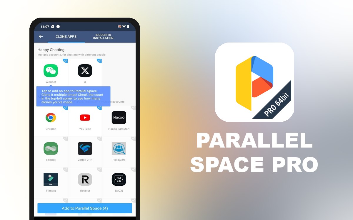 ​​​​​Parallel Space 4.0.9555